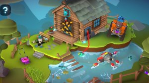 Tiny Robots Portal Escape. Часть 2 Друзья Дедушки Рассеянные Детали