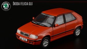 Рестайлинг Škoda Felicia GLX 1998 • Kaleidoskop slavných vozů Škoda 26 • Масштабные модели 143
