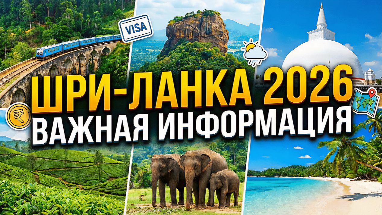 ШРИ-ЛАНКА 2026 | Самая полезная информация для туристов. Топ советы для отдыха смотреть онлайн