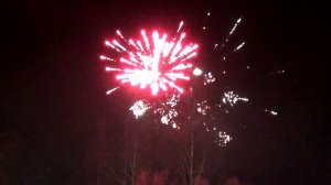 Новогодние салюты в Ефимьево города Вязники 01.01.2026