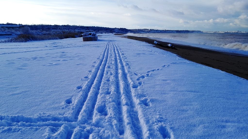 Утренняя сводка погоды 1.01.26г. авиагородок Бельбек. Часть вторая. Пляж Любимовка-2 смотреть онлайн