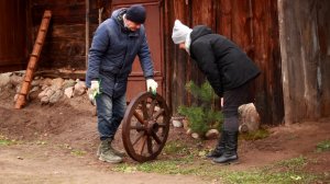Первый снег. Преображение дома: подвал, фронтоны, летняя кухня. Простая деревенская жизнь.