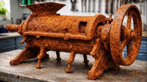 Реставрация Старой Ржавой Рисовой Шелушильни