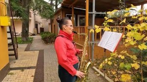 Вальс-Бостон | Исполнение ученицы онлайн-школы Saxonline | Марина Чередниченко