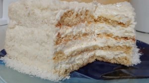 СНЕЖИНКА Торт НЕЖНЫЙ КАК ПУХ! Торт ТАКОЙ ВКУСНЫЙ ГОТОВЛЮ ВСЕГДА НА ПРАЗДНИК! ТОРТ ВКУСНЕЕ РАФАЭЛЛО