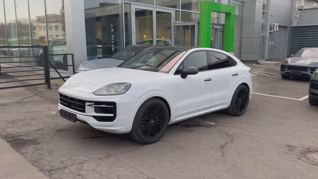 Porsche Cayenne Coupe 2025 Carrara WhiteBramble