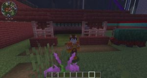 я делаю обзор на деревню нюхачей в маенкрафте