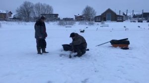 ещё одна форель на льду