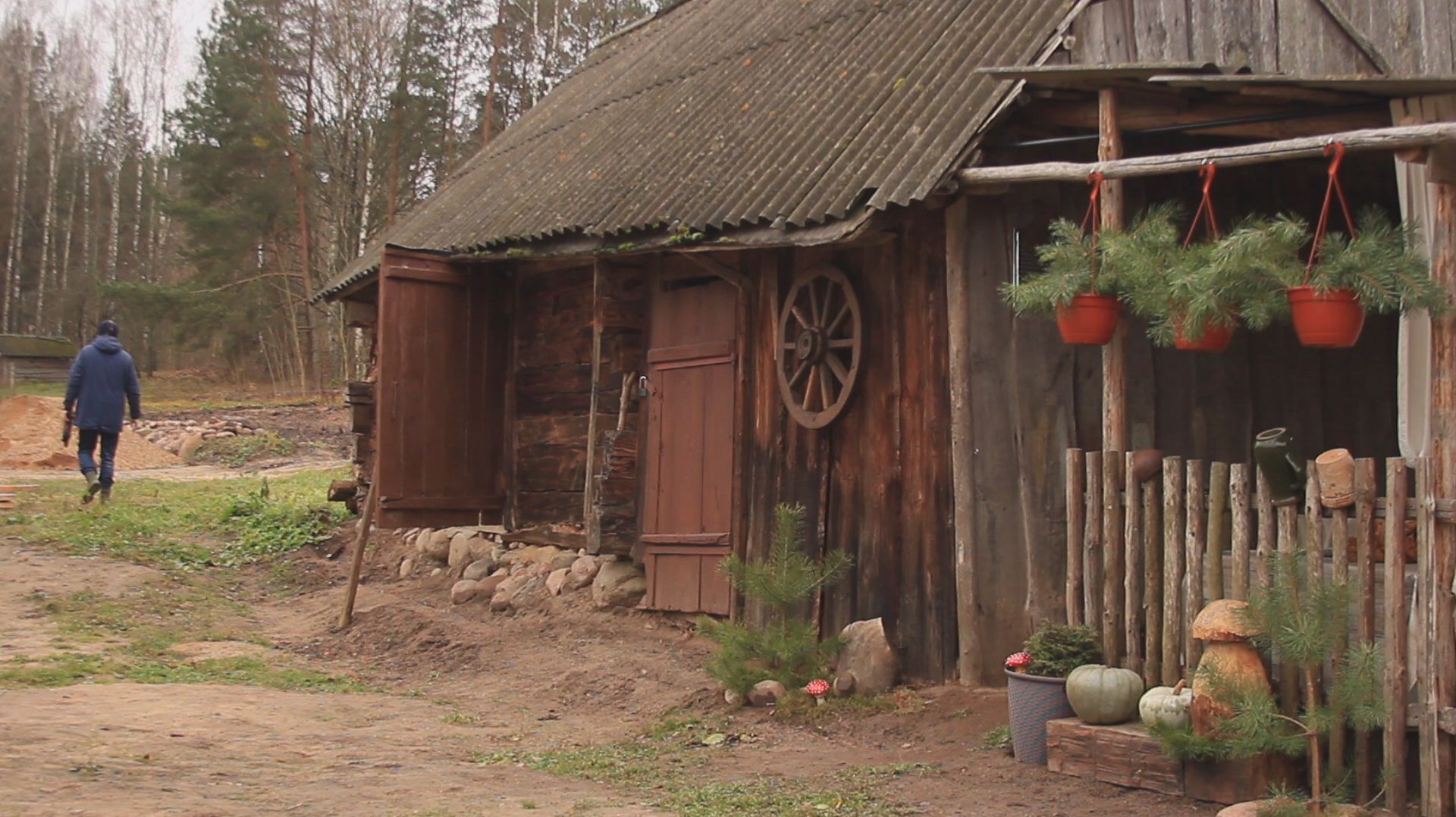 ДЕРЕВЕНСКИЕ БУДНИ. Возрождаем старый дом! Уехать от городской суеты, деревенская жизнь. смотреть онлайн