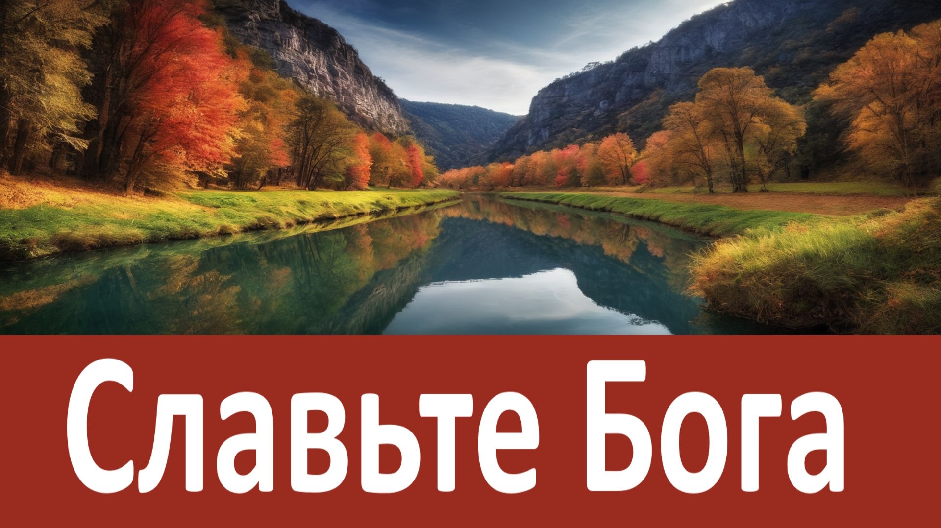 Славьте всë время Бога, что бы у вас не происходило смотреть онлайн