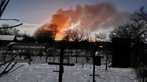 Появились кадры атаки БПЛА на Краснодарский край. Атакованы частные дома 01.01.2026