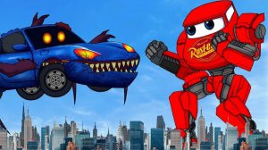 МУЛЬТИКИ ПРО МАШИНКИ 🚗 МОЛНИЯ МАКВИН И БИТВА ТРАНСФОРМЕРОВ. ЗВЕЗДНЫЙ ЛЕГИОН В РАССВЕТЕ СИЛ 💪