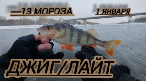 ДЖИГ_СПИННИНГ -13 МОРОЗА РЫБАЛКА ЛОВЛЯ СУДАКА ОКУНЯ