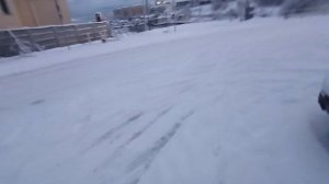 1 января 2026г.утро заснеженный Севастополь