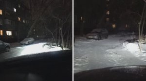 Би-Лед линзы на Рено Дастер , тест и результат