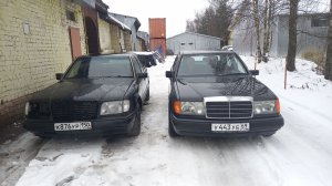 СРАВНЕНИЕ  ДВУХ ОДИНАКОВЫХ Мерседесов W 124
