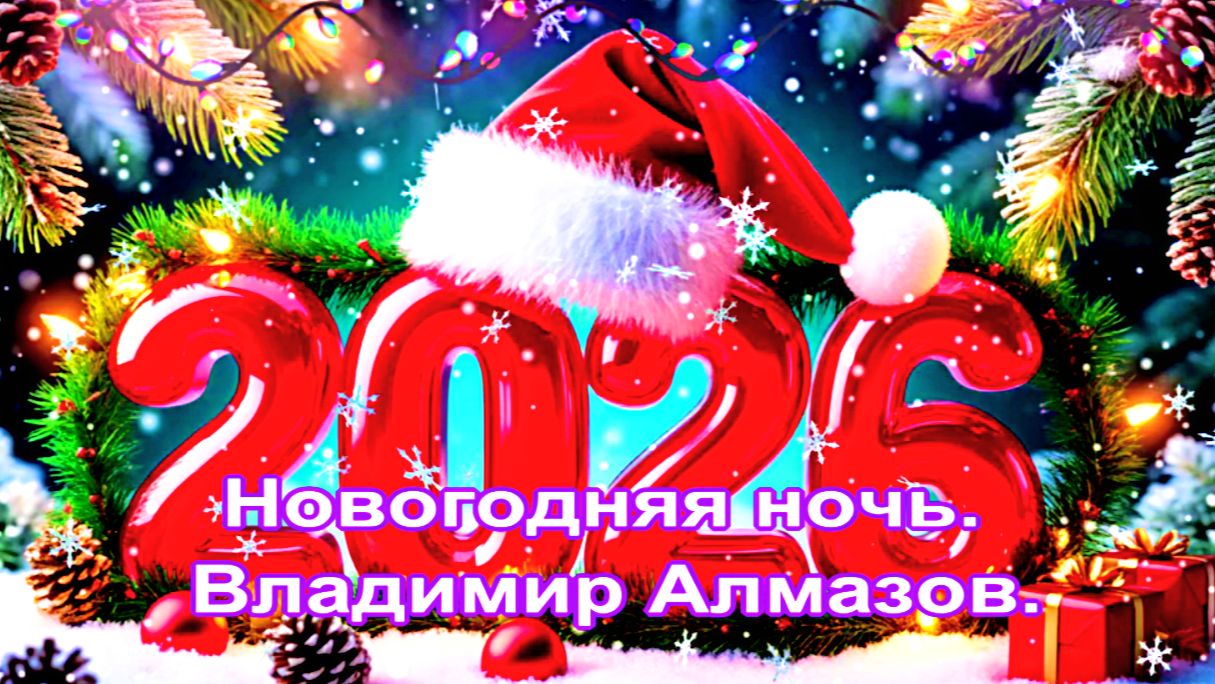 Новогодняя ночь. Владимир Алмазов. смотреть онлайн