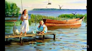 Мы со Светой рыбу ловим