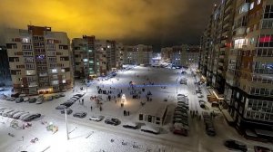Новогодний движ С Новым годом Новогодний салют В небе НЛО Новочебоксарск 1 01 2026