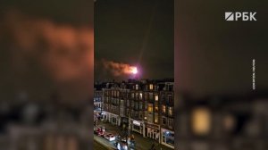 Пожар полностью уничтожил 150-летнюю церковь в Амстердаме