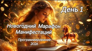 Я Личность! Манифестация Программирования года день 1. Новогодний Марафон