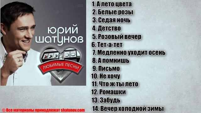 Юрий Шатунов - Лучшие хиты смотреть онлайн