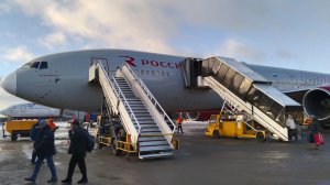 Boeing 777-300 а/к Россия | Рейс Благовещенск - Москва (SVO)