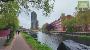 🇬🇧 Утренняя прогулка по Лондону вдоль реки Ли-Хакни до Тоттенхэма 4K