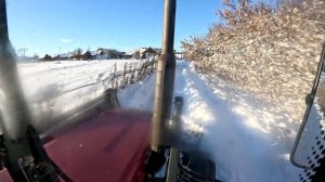 Чистка снега в Карамалке. Часть 2.