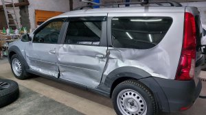 Ларгус замена всей бочины