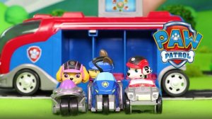 Щенячий патруль | Чейз, Райдер, Скай, Маршалл и Крепыш игрушки для детей | Щенячий Патруль мультик