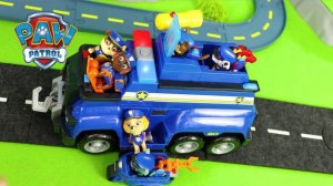 Щенячий патруль | Чейз, Райдер, Скай и пожарный Маршалл игрушки для детей | Щенячий Патруль мультик