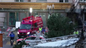 В Швейцарии произошел сильный пожар в баре на популярном горнолыжном курорте.