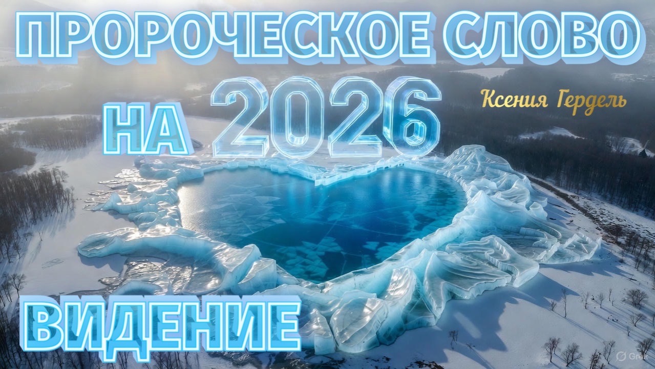 ПРОРОЧЕСКОЕ СЛОВО И ВИДЕНИЕ НА 2026 год. Ксения Гердель смотреть онлайн