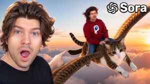 😱РЕАКЦИЯ НА МОИ НОВЫЕ СОБСТВЕННЫЕ AI ВИДЕО С НЕЙРОСЕТЬЮ!