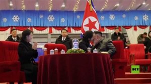 كيم يستقبل العام الجديد برفقة ابنته وزوجته