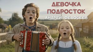 ДЕВОЧКА ПОДРОСТОК ностальгический шансон Андрей Федосеев