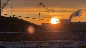 Зима в Питере. Санкт-Петербург 1 января. Новый год. Берег Невы. Мороз и солнце