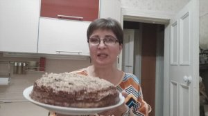 торт птичье молоко с кремом из манки и лимона