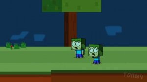 АМОГУС ПРОТИВ МАРОДЁРОВ ИЗ МАЙНКРАФТА, АНИМАЦИЯ