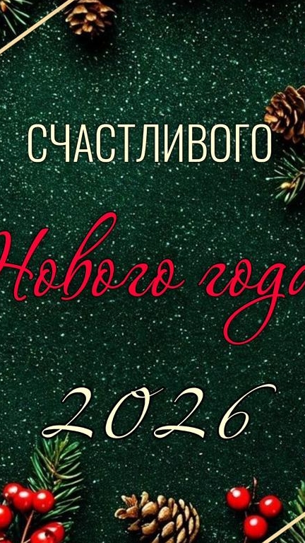 С новым 2026 годом. 🎄🎄🎄 смотреть онлайн
