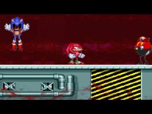 "ПЛОХАЯ КОНЦОВКА" В ИГРЕ Sonic.EXE: Nightmare Beginning