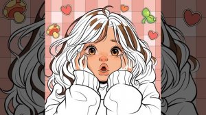 удивлёная девочка