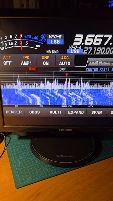 Yaesu FT710 с монитором смотреть онлайн