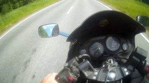 Обгон на Кавасаки Никологоры - Чудиново