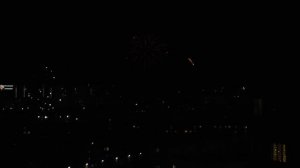 Салют на городом, Новый год 2026