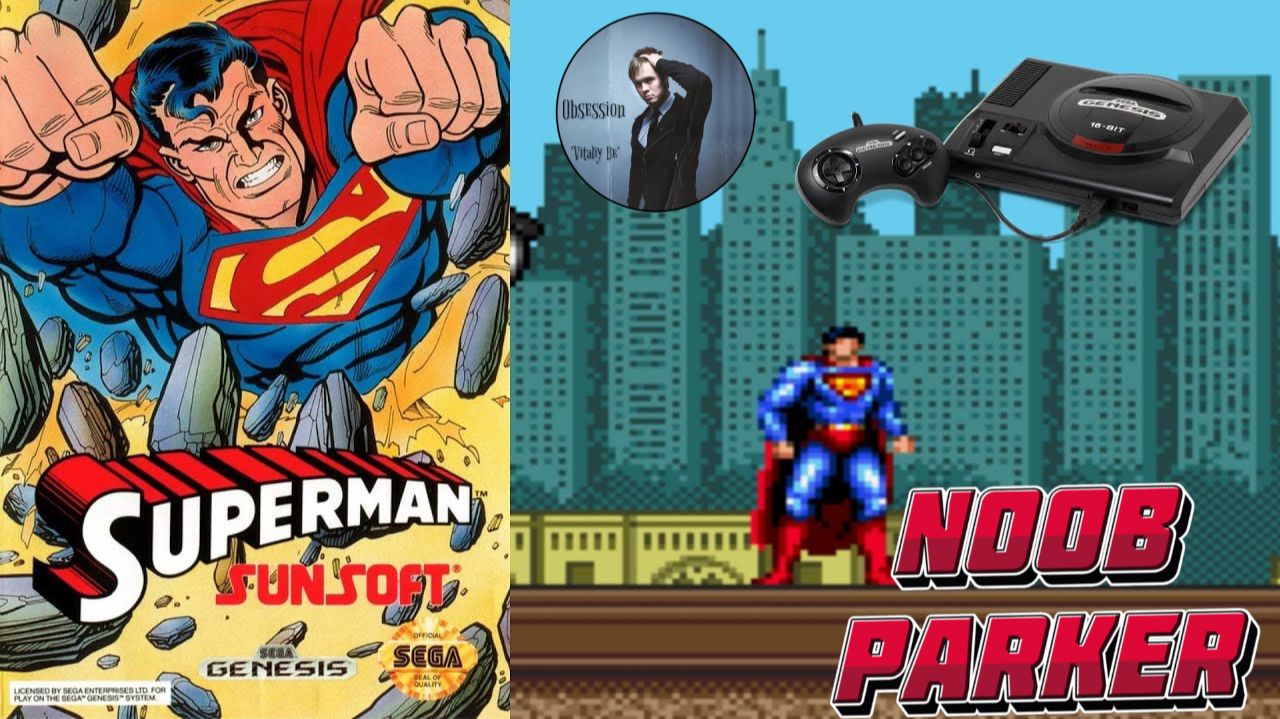Superman SEGA Супермен Ретро аркада смотреть онлайн