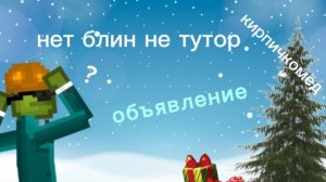 ПОВ: кирпичкомёт тутор (не правда)