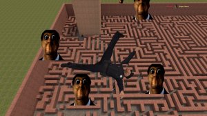 ОБУНГА В ЛАБИРИНТЕ ГОНЯЕТСЯ ЗА МНОЙ В ► Garry's Mod