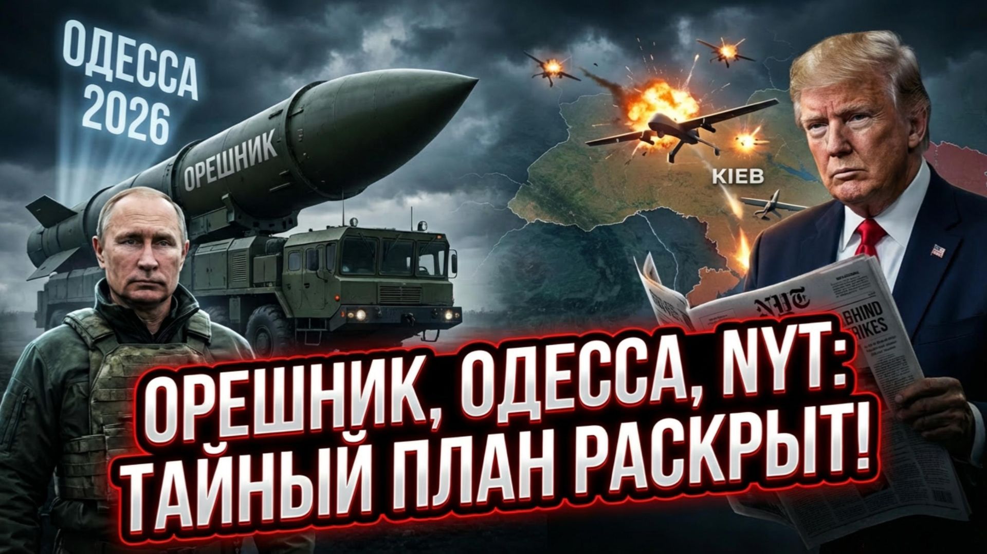 🔥🛰️Алекс Меркурис | Орешник показан. Одесса — следующая? NYT раскрывает роль США в атаках дронов смотреть онлайн